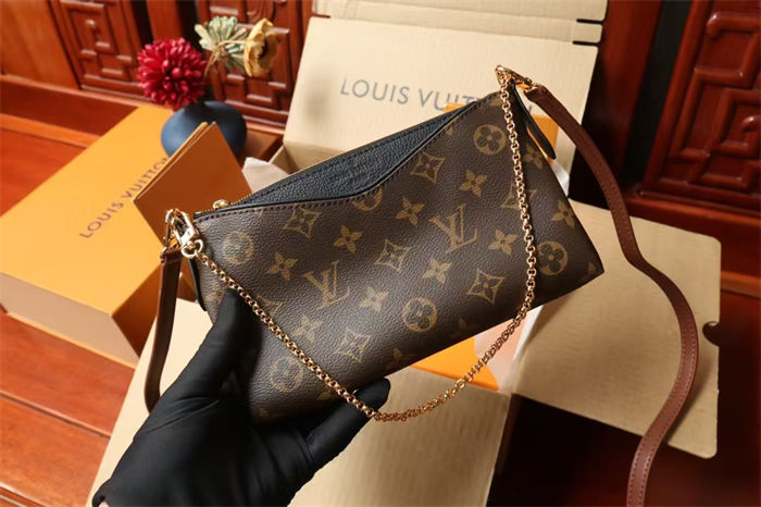 Louis Vuitton Pallas Clutch Monogram Canvas M41639 High