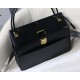 Dior PARISIENNE BAG Smooth Calfskin Black High