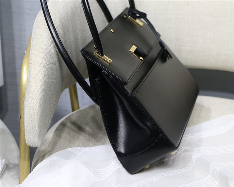 Dior PARISIENNE BAG Smooth Calfskin Black High