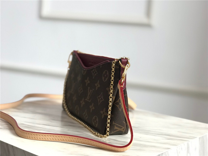 Louis Vuitton Pallas Clutch Monogram Canvas High