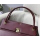 Dior PARISIENNE BAG Smooth Calfskin Burgundy High