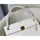 Dior PARISIENNE BAG Smooth Calfskin White High