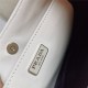 Prada Cleo brushed leather shoulder bag 1BC499 White High