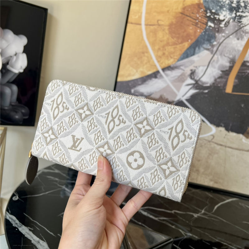 Louis Vuitton ZIPPY WALLET SINCE 1854 White M81172 High