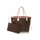 Louis Vuitton Neverfull MM Bag Monogram Canvas M40996 High