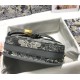 MEDIUM Dior BOBBY BAG Embroidery Grey High