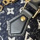 Louis Vuitton Speedy Bandouliere 25 Denim jacquard textile M59609 High