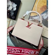 Louis Vuitton CAPUCINES MM Taurillon Red M58610 High