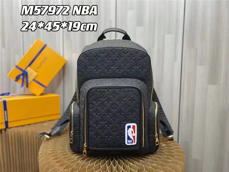 Louis Vuitton LVXNBA BASKETBALL BACKPACK Ball Grain leather M57972 High