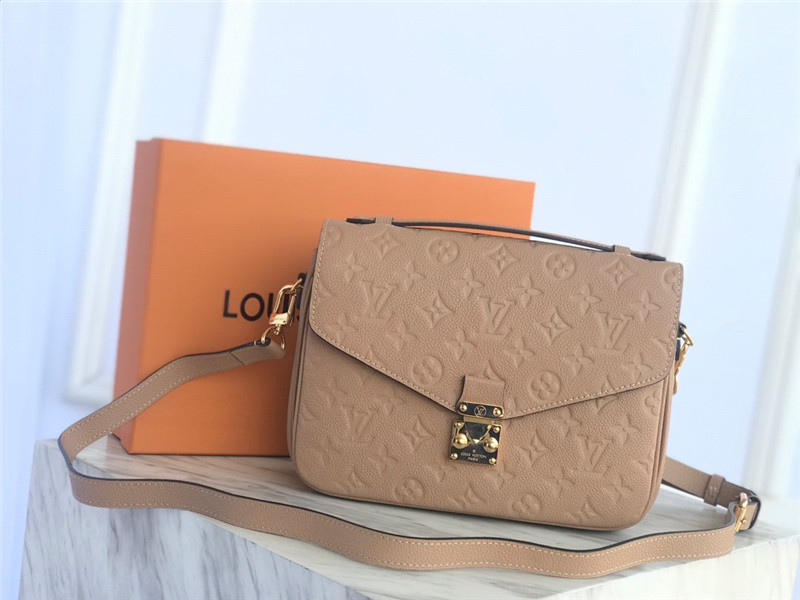 Louis Vuitton POCHETTE MÉTIS Bag Monogram Empreinte Turtledove M44881 High