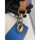 Louis Vuitton TWIST MM Embroidered canvas and calf leather M57659 Blue High