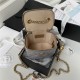 Chanel SMALL VANITY WITH CHAIN Lambskin & Gold-Tone Metal AP1447 Grey A