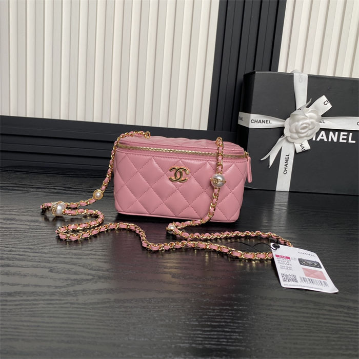 Chanel Vanity with Chain AP4283 Lambskin Pink High