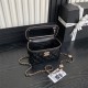 Chanel Vanity with Chain AP4301 Lambskin Black High