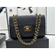 Chanel Large Classic Flap Bag AS1101 Lambskin Gold-Metal Black High