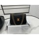 Chanel Large Classic Flap Bag AS1101 Lambskin Gold-Metal Black High