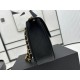 Chanel Large Classic Flap Bag AS1101 Lambskin Gold-Metal Black High