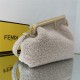 Fendi FIRST MEDIUM sheepskin bag Pink High