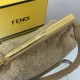 Fendi FIRST MEDIUM sheepskin bag Beige High