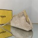 Fendi FIRST SMALL sheepskin bag Pink High