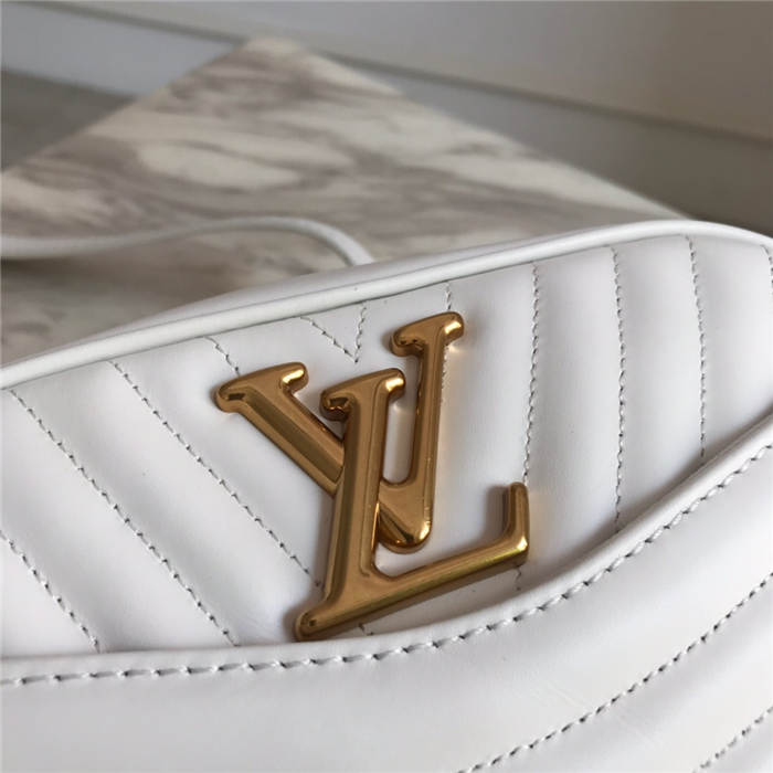 Louis Vuitton New Wave Camera Bag White M53863 High