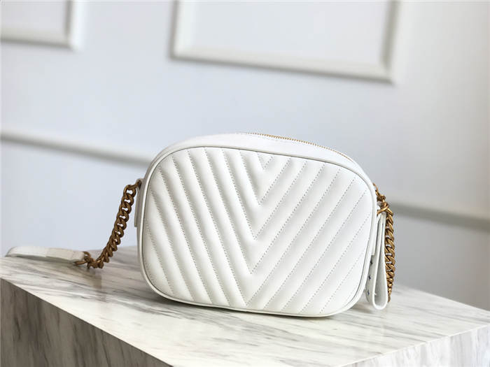 Louis Vuitton New Wave Camera Bag White M53863 High