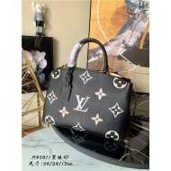 Louis Vuitton GRAND PALAIS Monogram Empreinte M45842 Black/Beige High