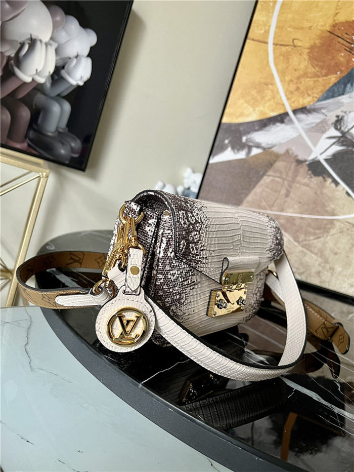 Louis Vuitton SWING Handbag Lizard M20393 High