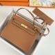 Hermes Kelly Danse 22cm Evercolor WAX Gold Gold Metal High