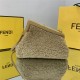 Fendi FIRST SMALL sheepskin bag Beige High