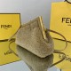 Fendi FIRST SMALL sheepskin bag Beige High