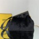 Fendi FIRST MEDIUM mink bag Black High