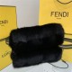 Fendi FIRST SMALL mink bag Black High