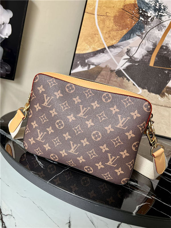 Louis Vuitton TRIO MESSENGER Monogram Stripes Brown M45965 High