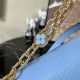 Louis Vuitton TWIST MM Epi Leather M50282 Blue High