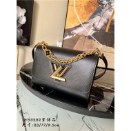 Louis Vuitton TWIST MM Epi Leather M50282 Black High