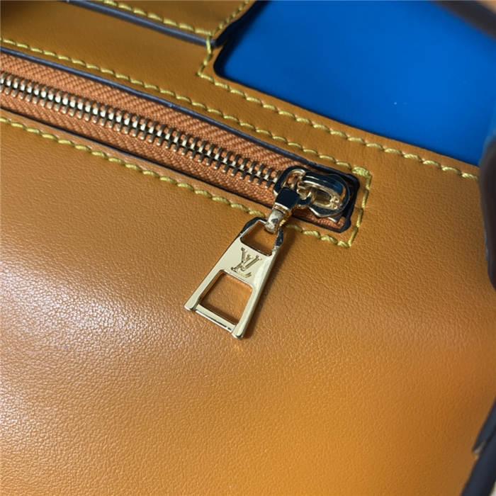 LV Pont 9 Bag In Orange Calfskin M55946 High