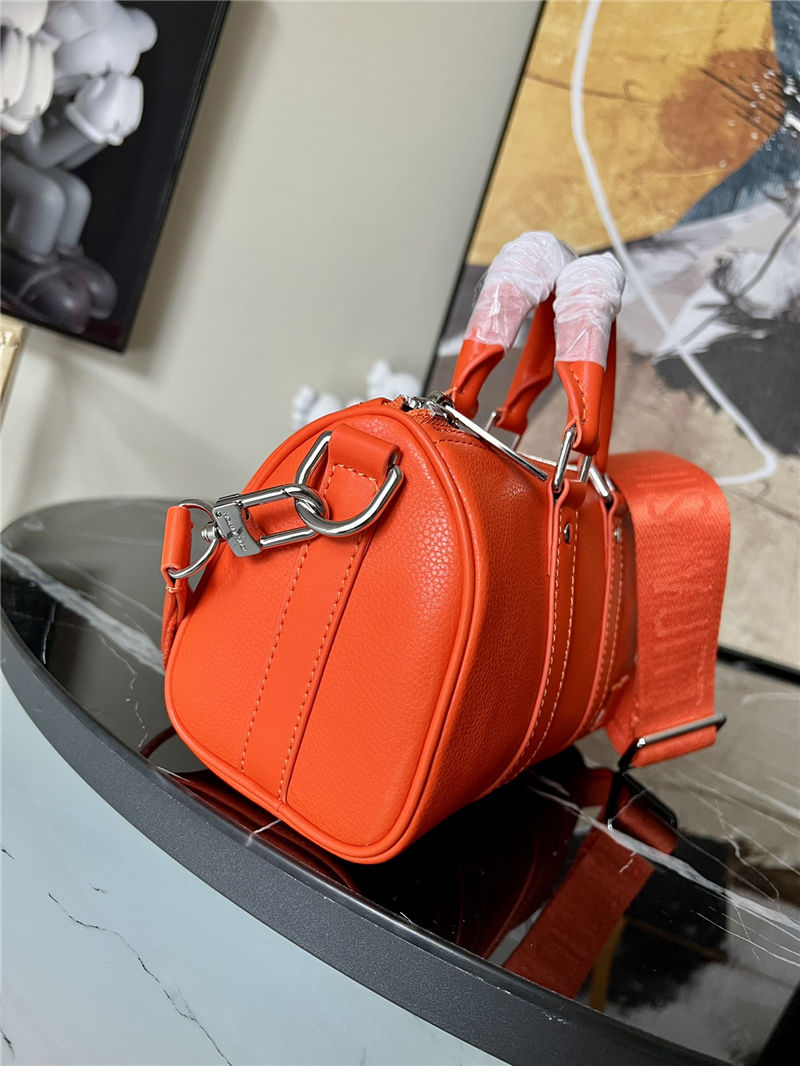 Louis Vuitton Keepall XS Aerogram cowhide leather M81004 Orange High