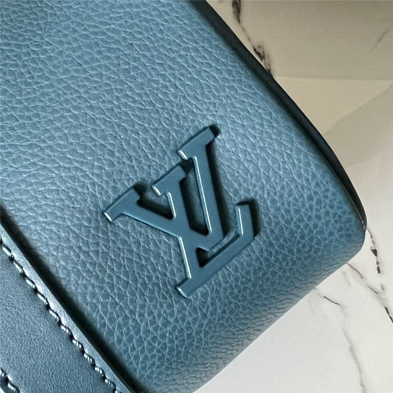 Louis Vuitton Keepall XS Aerogram cowhide leather M81003 Blue High