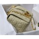 MEDIUM Dior CARO BAG Supple Cannage Calfskin Beige High