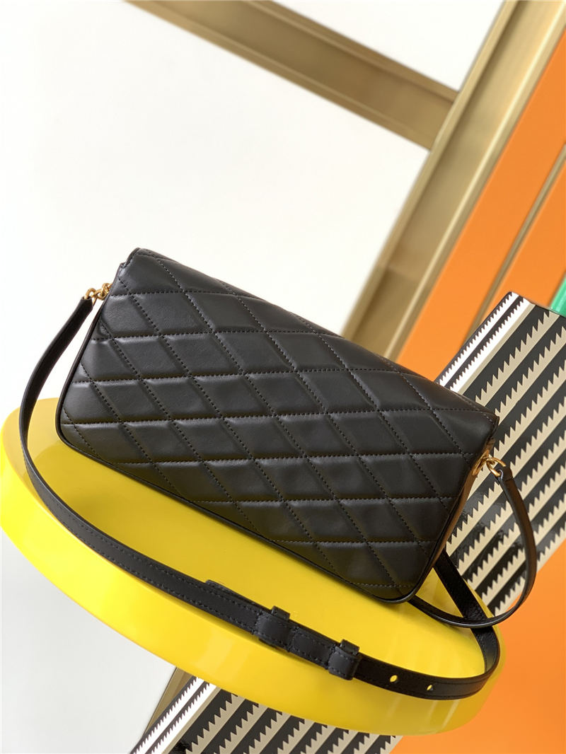 KATE SUPPLE 99 IN QUILTED LAMBSKIN Black High