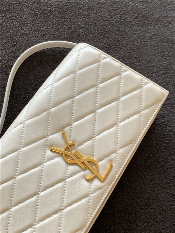 KATE SUPPLE 99 IN QUILTED LAMBSKIN White High