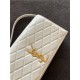 KATE SUPPLE 99 IN QUILTED LAMBSKIN White High