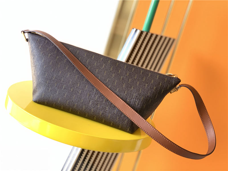 LE MONOGRAMME CROSSBODY BAG IN MONOGRAM CANVAS AND SMOOTH LEATHER High