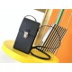 TUC PHONE POUCH WITH STRAP IN SUPPLE CALFSKIN High