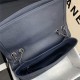 Chanel FLAP BAG Calfskin A8095 Navy Blue High