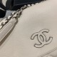 Chanel FLAP BAG Calfskin A8095 Cream High