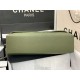 Chanel FLAP BAG Calfskin A8095 Green High