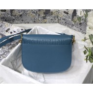 MEDIUM Dior BOBBY BAG Box Calfskin Ocean Blue High