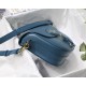 MEDIUM Dior BOBBY BAG Box Calfskin Ocean Blue High